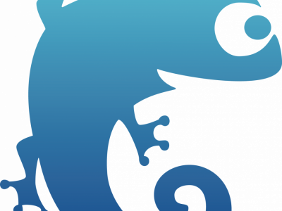 lastenliiton logo, kamu kameleontti