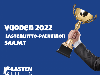 Vuoden 2022 Lastenliitto-palkinnon saajat