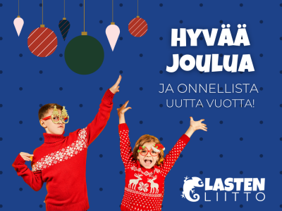 Hyvää joulua ja onnellista uutta vuotta