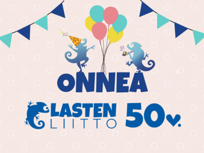 Onnea Lastenliitto 50v