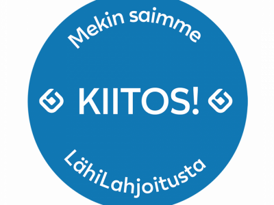 LähiTapiola lahjoitus kuva